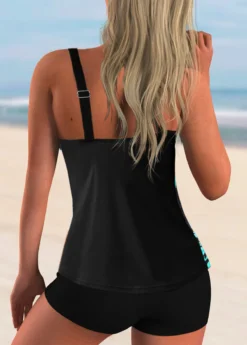 Leaf Print Spaghetti Strap Tankini Set -LICA Clothing Shop 269303 P 1618797030179